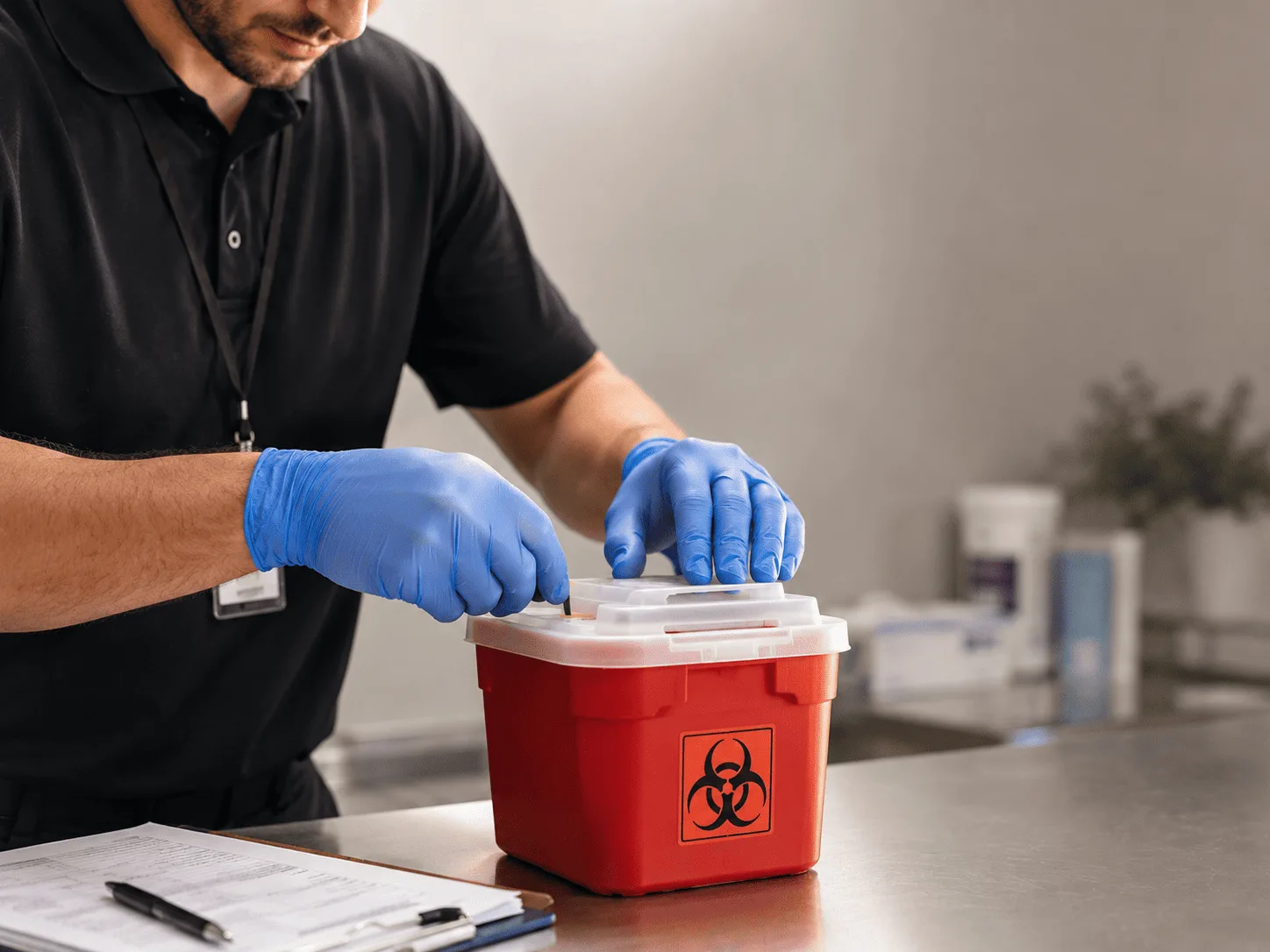 Why choose Sharps Waste Disposal in Gould City, MI